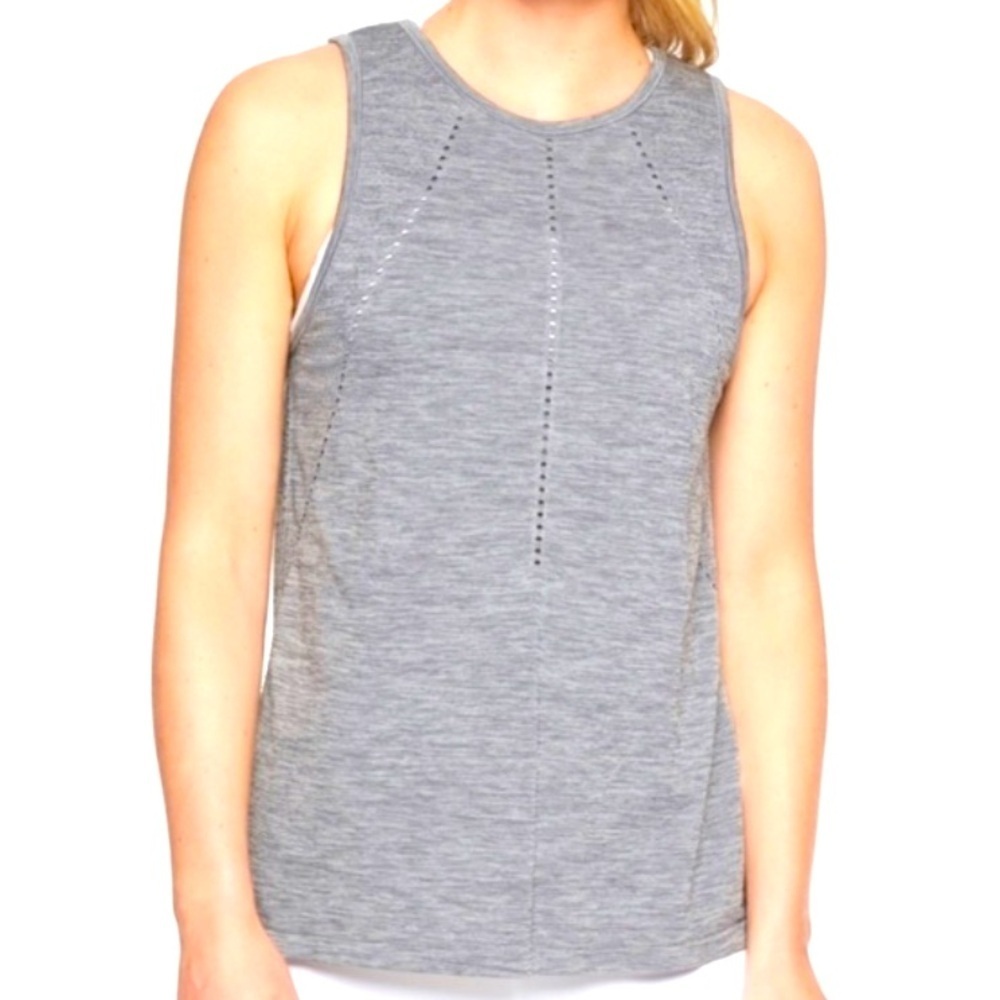Athleta Foothills Tank Top in Heather Grey